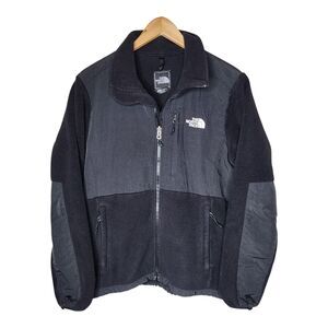 The North Face Denali Jacket Full Zip Polartec Triple Black Fleece Womens Large